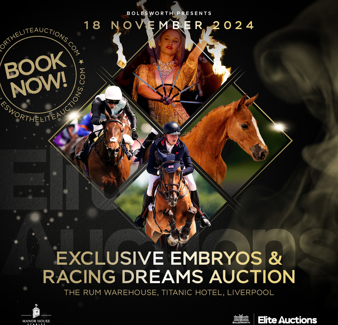 Exclusive Embryos & Racing Dreams Auction