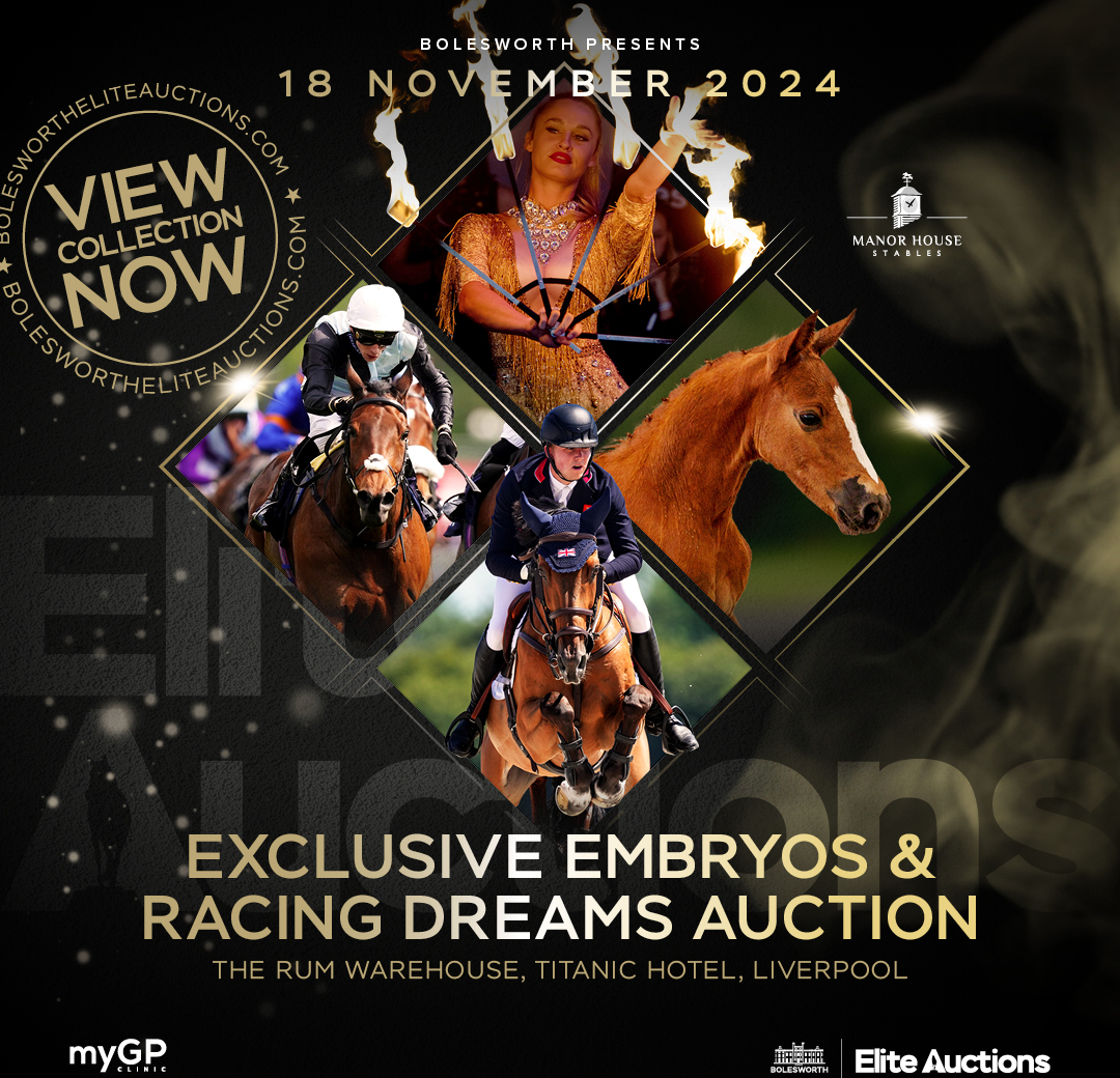 Exclusive Embryos & Racing Dreams Auction